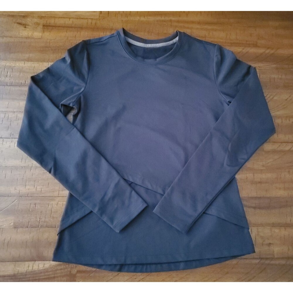 NWT Baleaf Women's Black Thermal Fleece Running/Yoga Long Sleeve Top - Size XL